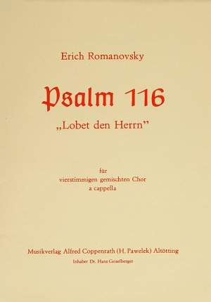 Romanovsky: Lobet den Herrn