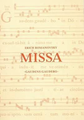 Romanovsky: Missa Gaudens gaudebo