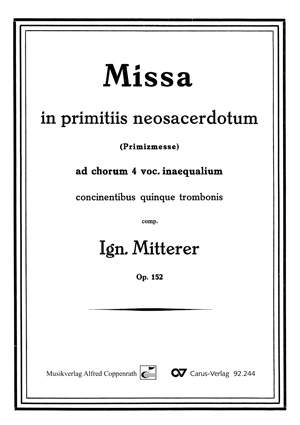 Mitterer: Missa in primitiis neosacerdotum (Op.152; EsDur)
