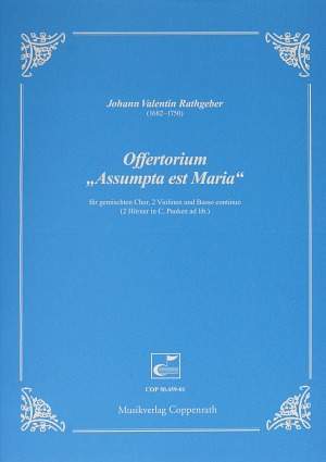 Rathgeber: Assumpta est Maria (CDur)