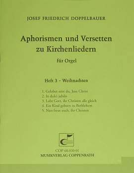 Doppelbauer, Aphorismen und Versetten zu Kirchenliedern Heft III: Weihnachten