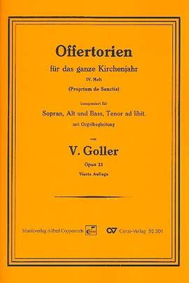 Goller: Goller, Offertorien für das ganze Kirchenjahr