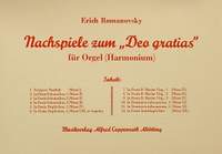 Romanovsky: Nachspiele zum "Deo gratias"