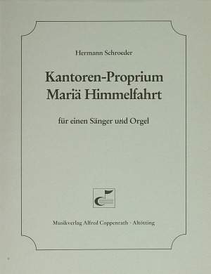 Schroeder: Kantoren-Proprium Mariä Himmelfahrt