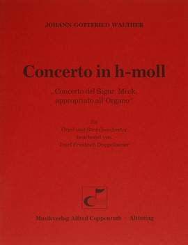 Walther: Concerto in hmoll (hMoll)