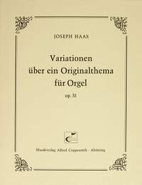 Haas: Variationen über ein Originalthema (Op.31)