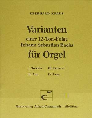 Kraus: Varianten einer 12TonFolge Johann Sebastian Bachs