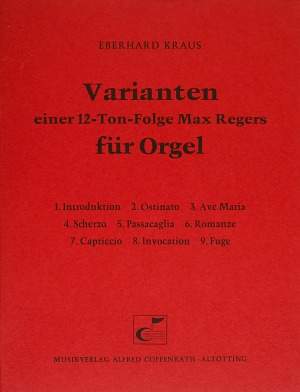 Kraus: Varianten einer 12-Ton-Folge Max Regers