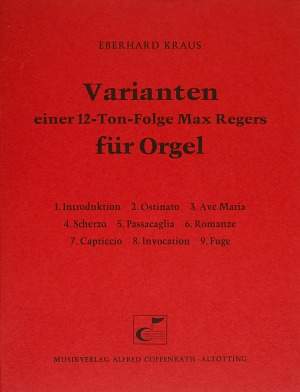 Kraus: Varianten einer 12TonFolge Max Regers