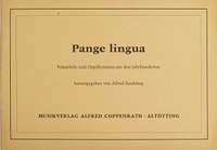 Erbach: Pange lingua
