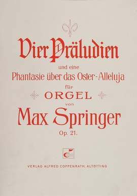Springer: Vier Präludien für Orgel
