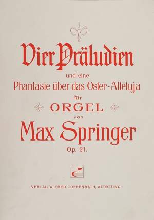 Springer: Vier Präludien für Orgel