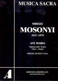 Mosonyi: Ave Maria (GDur)