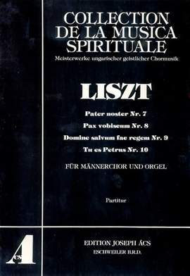 Liszt: Männerchor und Orgel