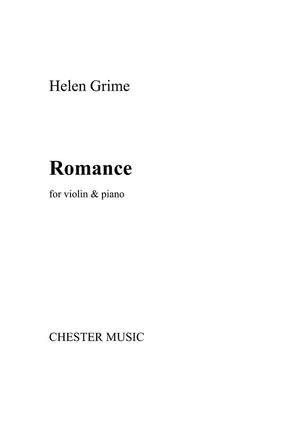 Helen Grime: Romance for Violin and Piano