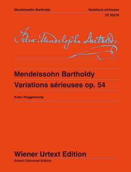 Mendelssohn: Variations sérieuses op. 54