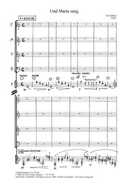 Schorr: Und Maria sang