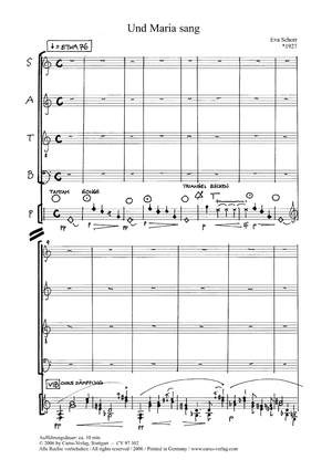Schorr: Und Maria sang