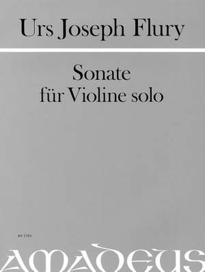 Flury, U J: Sonate