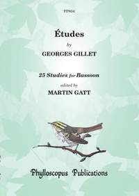 Gillet: Studies arr. for Bassoon