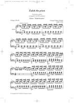 Georg Friedrich Händel: Zadok The Priest SATB 4-Part (New Engraving) Product Image