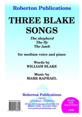 Raphael: Three Blake Songs