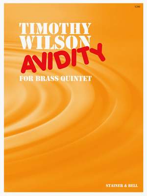 Wilson: Avidity for Brass Quintet