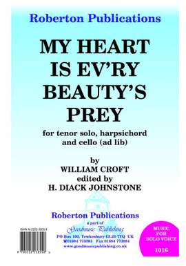 Croft: My Heart Is Ev'ry Beauty's Prey