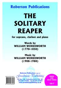 Wordsworth: Solitary Reaper (Sop/Cl/Pno)