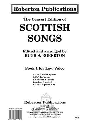 Roberton: Scottish Songs Book 1 (Low)