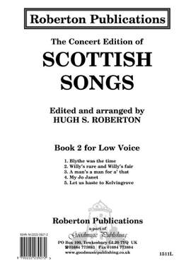 Roberton: Scottish Songs Book 2 (Low)