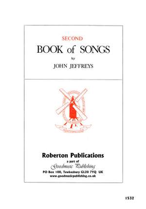 Jeffreys J: Second Book Of Songs