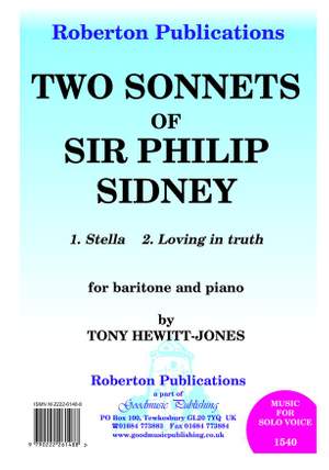 Hewitt-Jones: Two Sonnets Of Sir Philip Sidney