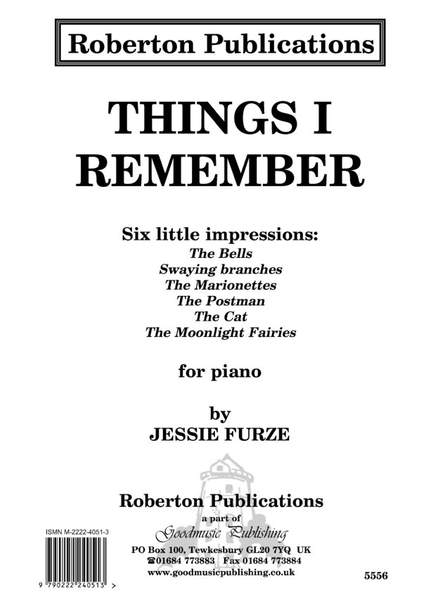 Furze: Things I Remember