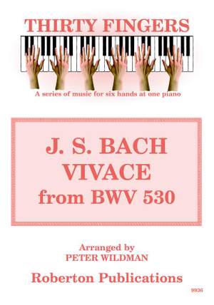 Wildman: Thirty Fingers Bach Vivace