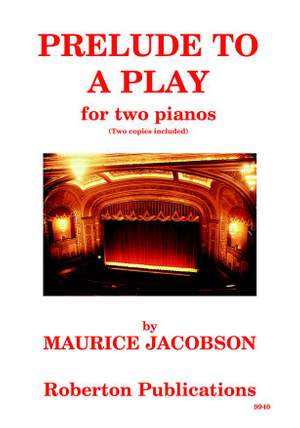 Jacobson: Prelude To A Play