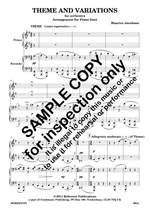 Jacobson: Theme And Variations Product Image