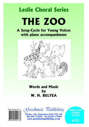 Belyea: Zoo - Song Cycle For Young Voices