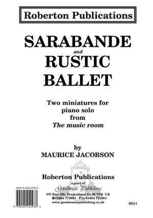 Jacobson: Sarabande And Rustic Ballet