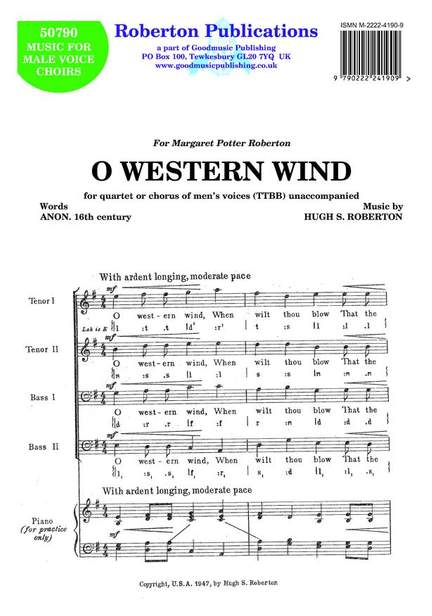 Roberton: O Western Wind