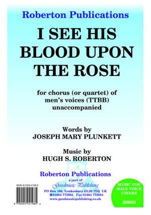 Roberton: I See His Blood Upon The Rose