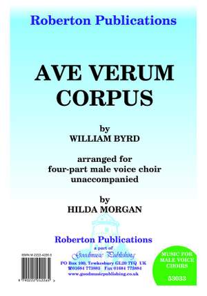 Byrd: Ave Verum Corpus (Arr.Hilda Morgan)