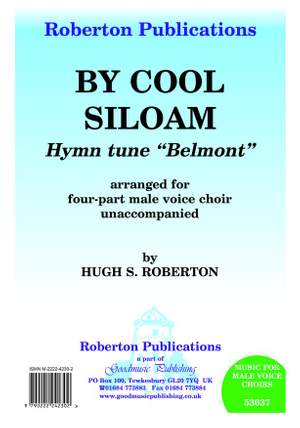 Roberton: By Cool Siloam (Hymn Tune Belmont)