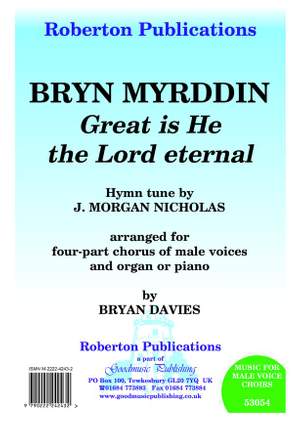 Davies B: Bryn Myrddin - Great Is He The Lord