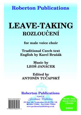 Janacek: Leave Taking Ed.Tucapsky