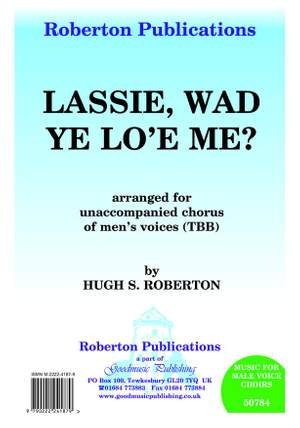 Roberton: Lassie Wad Ye Lo'e Me?