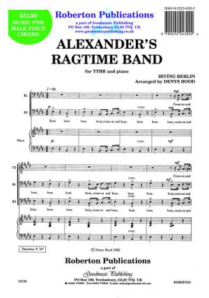 Berlin: Alexander's Ragtime Band (Arr.Hood)