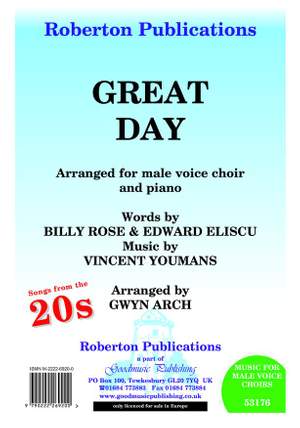 Youmans: Great Day (Arr.Arch)