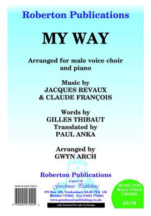 Revaux/Anka: My Way (Arr.Arch)