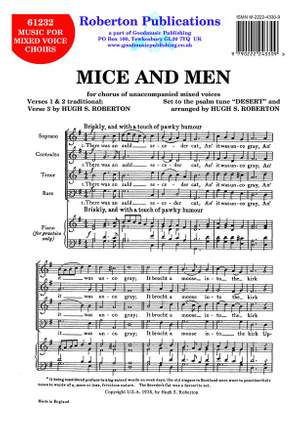 Roberton: Mice And Men (Psalm Tune Desert)